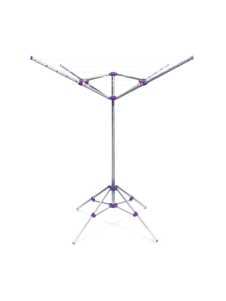 relaxdays Wäschespinne in Silber - (B)120 x (H)161 x (T)120 cm günstig kaufen onesize