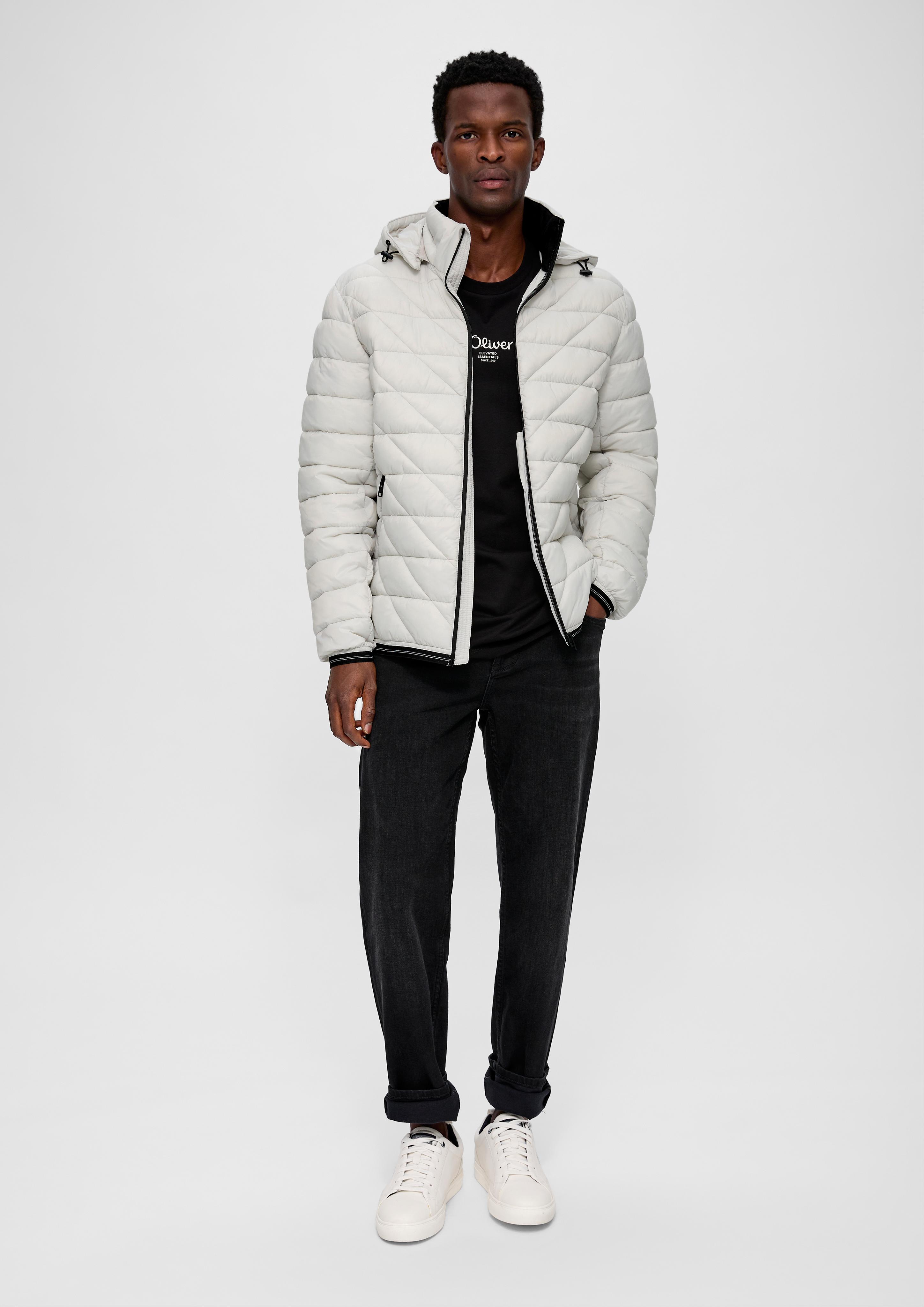 Steppjacke mit Kontrast-Details  2131724-9016