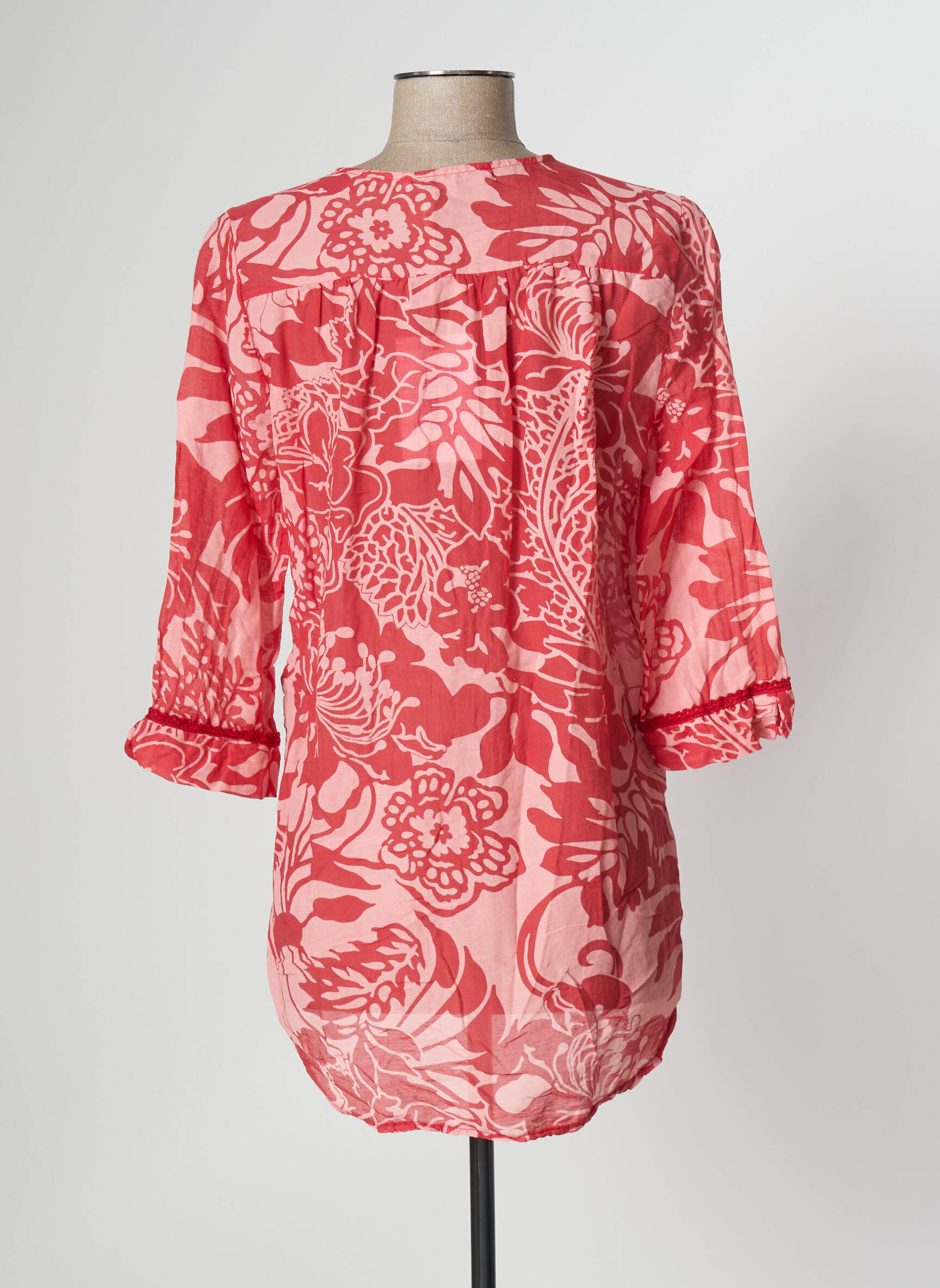 La Fee Maraboutee Tuniquemanchelongue Femme couleur rose