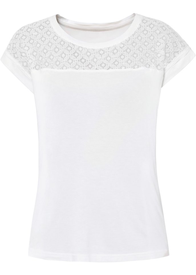 Shirt mit Spitze