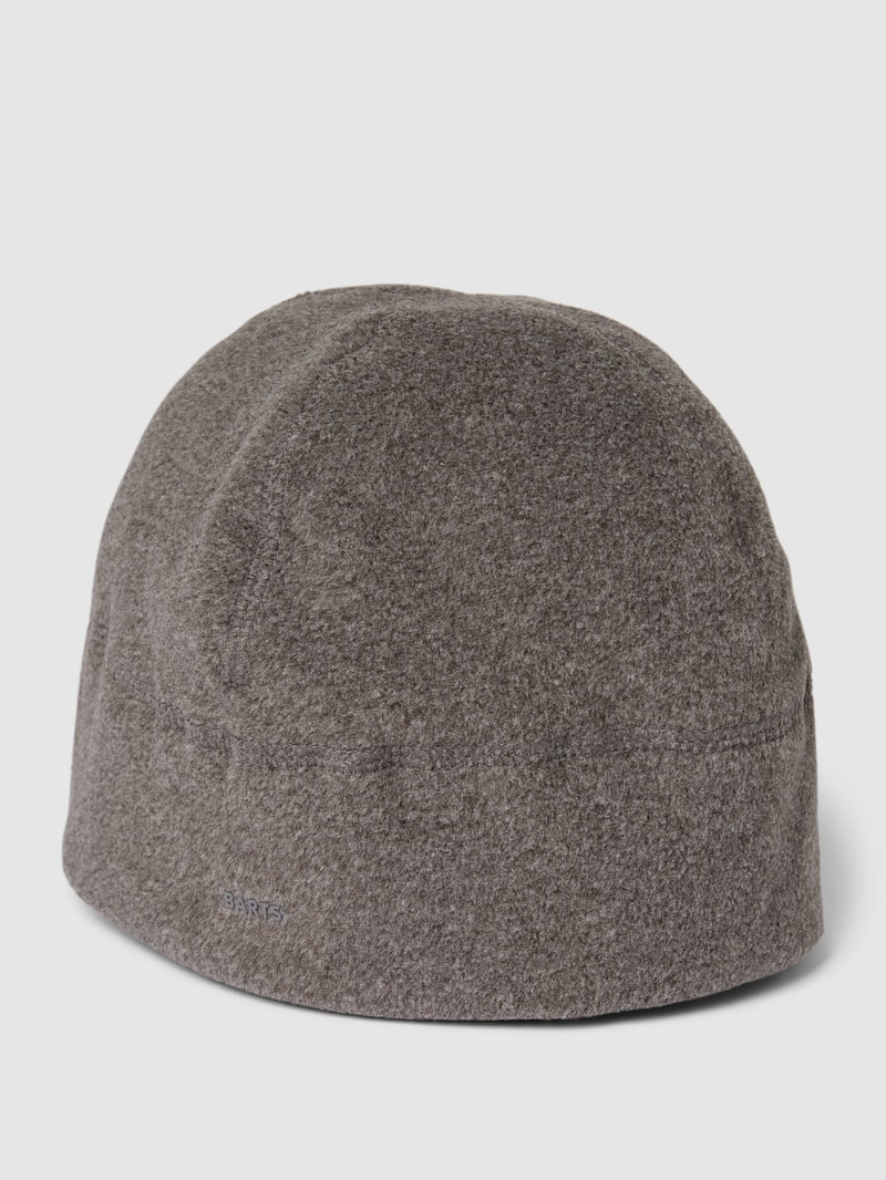 Mütze mit Label-Detail Modell 'BASIC' in silber