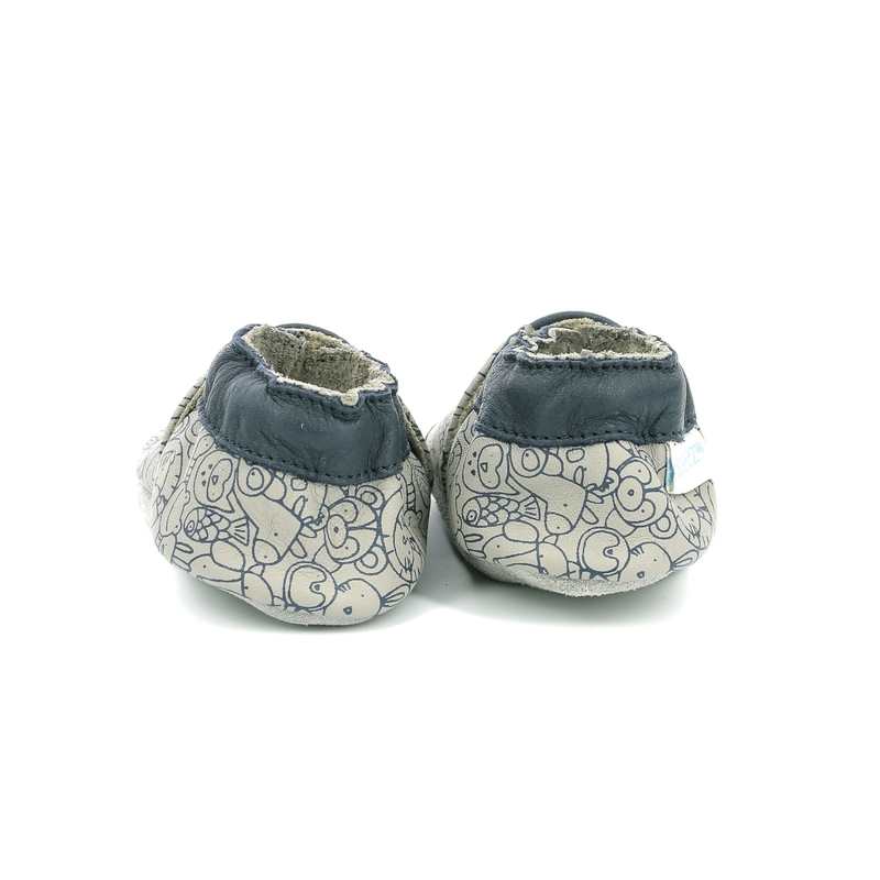 Chaussons cuir Animal Stories