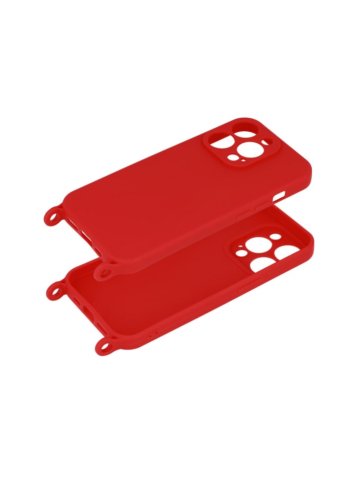 COFI 1453 Handy Hülle Umhängehülle kompatibel mit Iphone 15 Rot in Rot günstig kaufen onesize