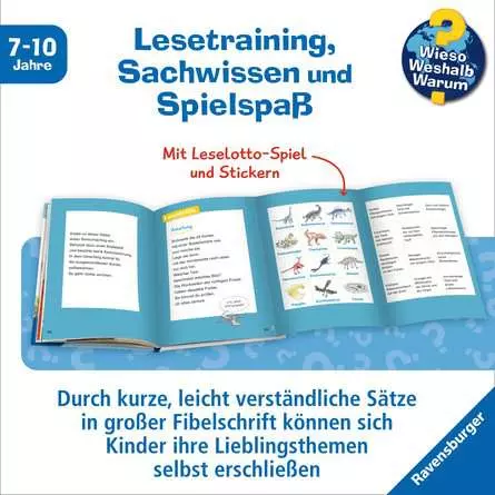 Ravensburger Wieso? Weshalb? Warum? Erstleser, Band 1: Dinosaurier