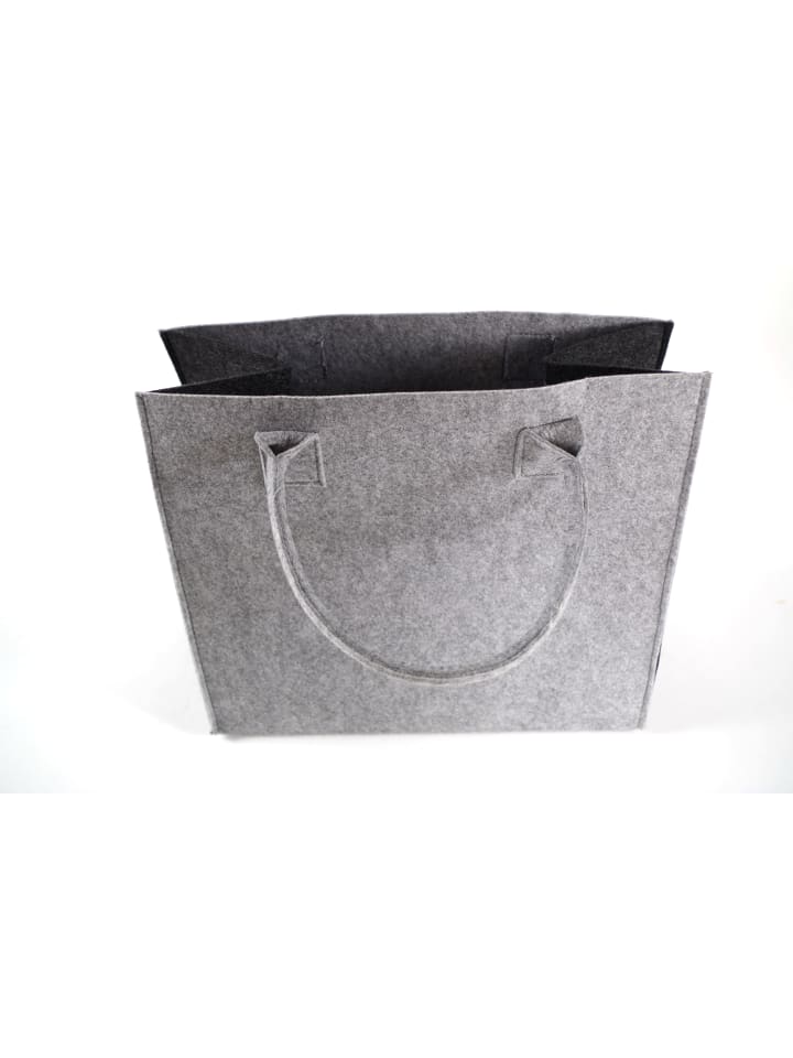 kobolo Einkaufstasche FELTGRAYSHOP in Grau günstig kaufen onesize