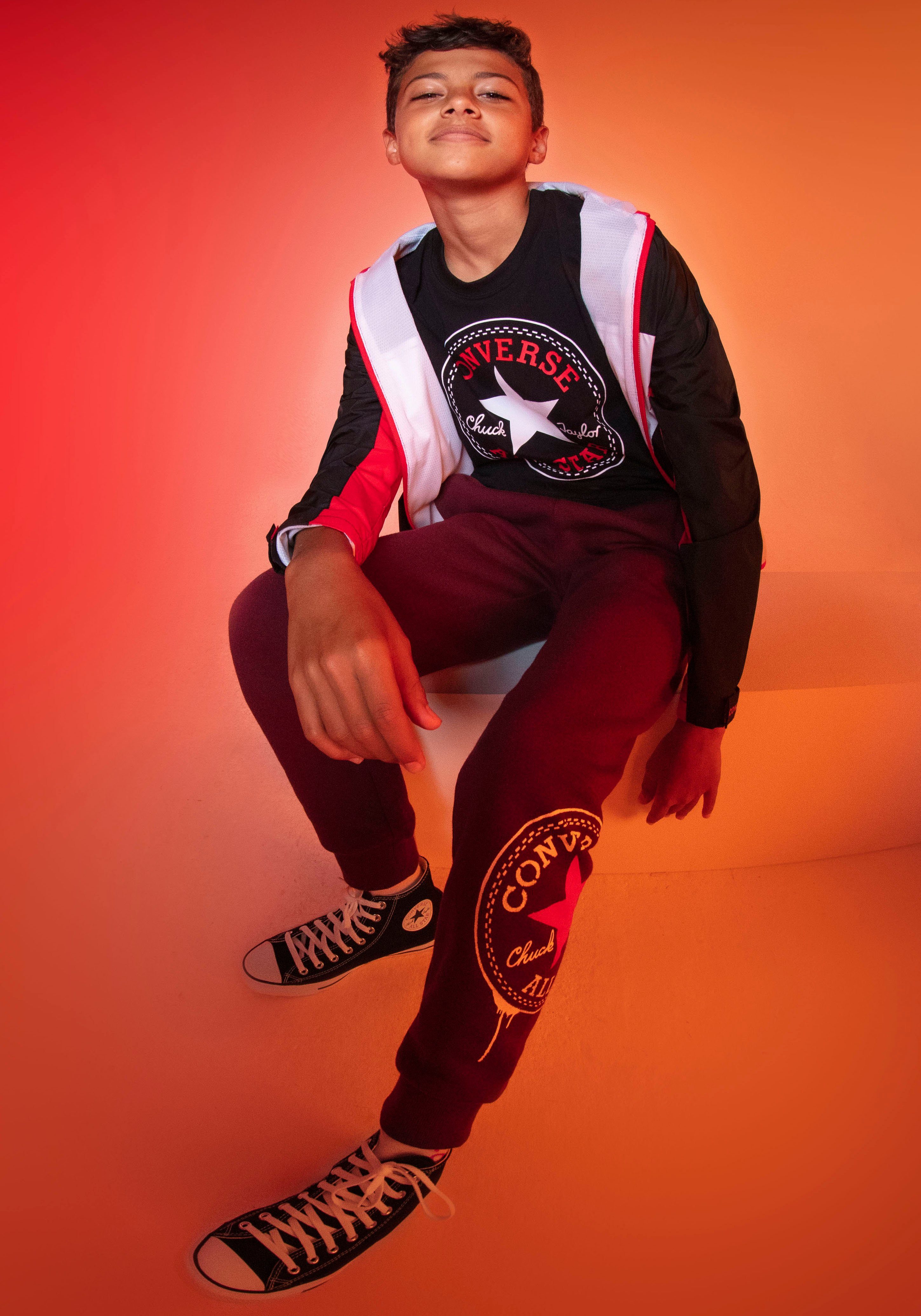 Converse Kurzarmshirt für Kinder
