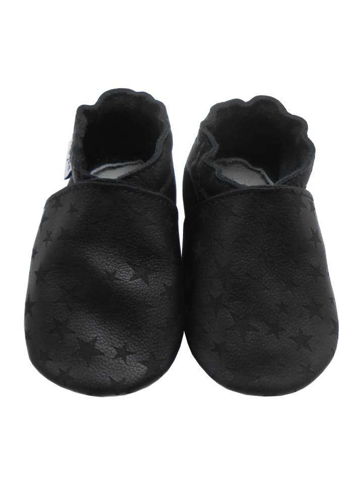 Yalion Leder-Krabbelschuhe 