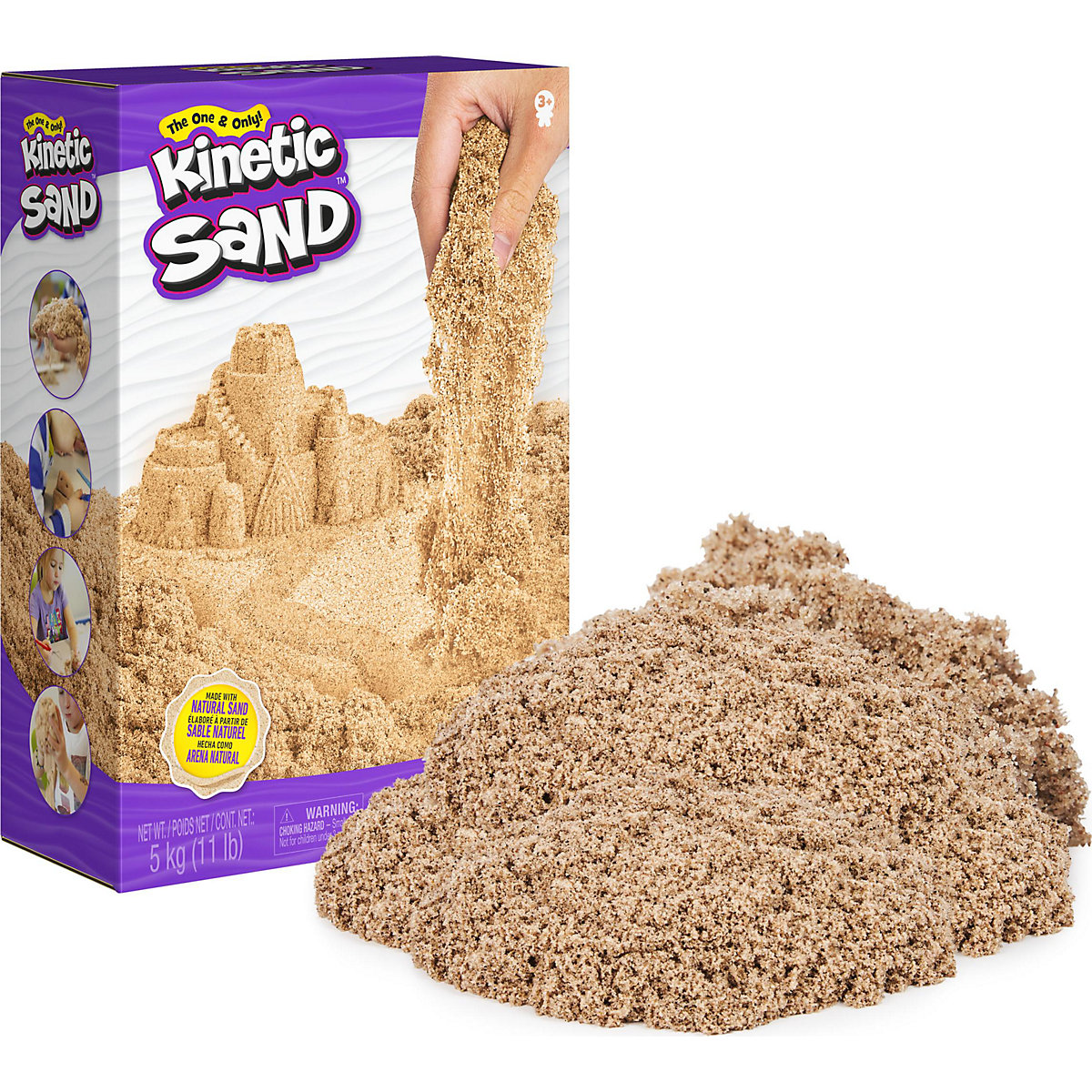 Kinetic Sand Naturbraun, 5 kg