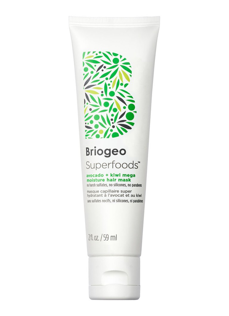 Briogeo Mini Briogeo Superfoods™ Mega hydratační vlasová maska s avokádem a kiwi - cestovní velikost