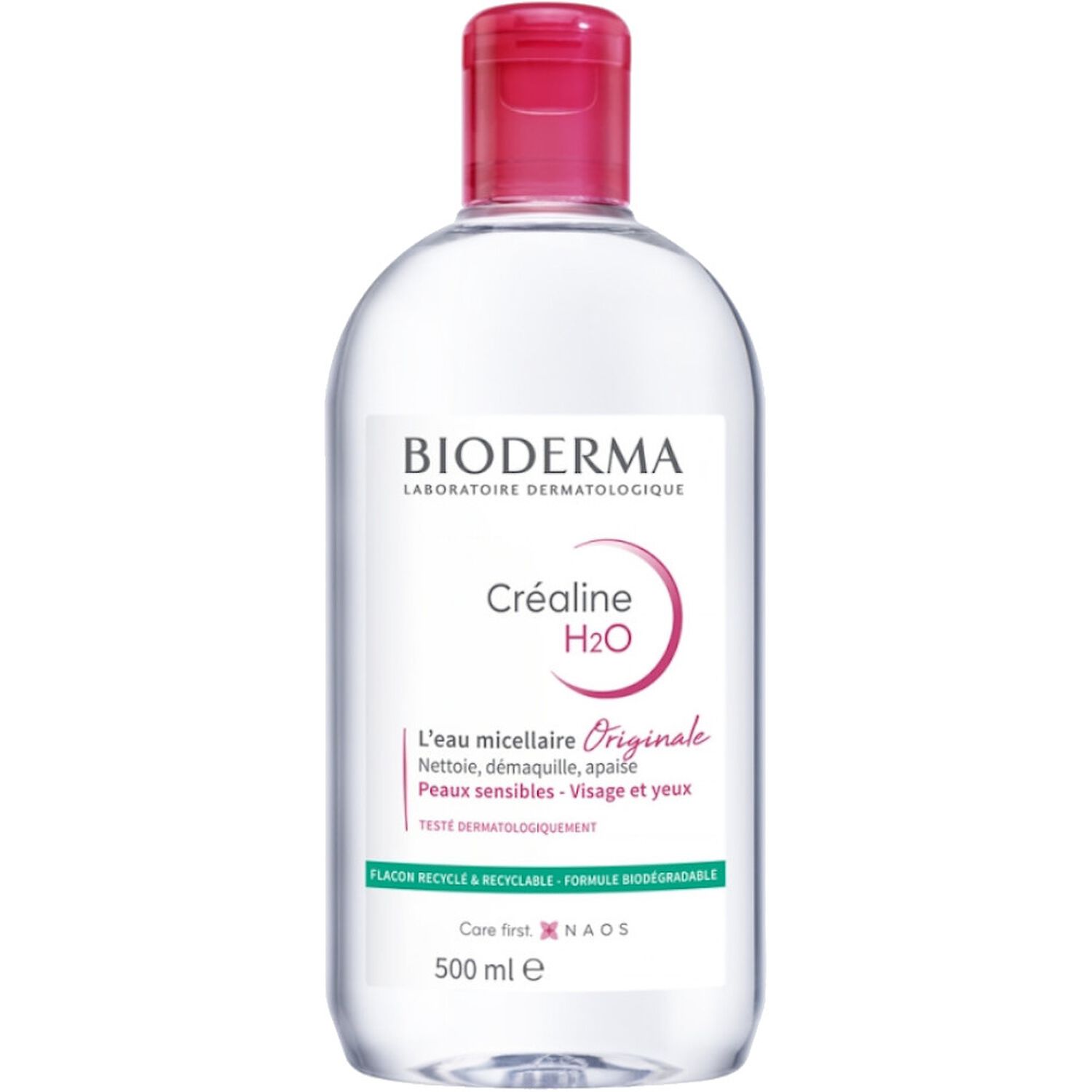 Bioderma Créaline H2o L'Eau Micellaire Original Démaquillante 500 ml