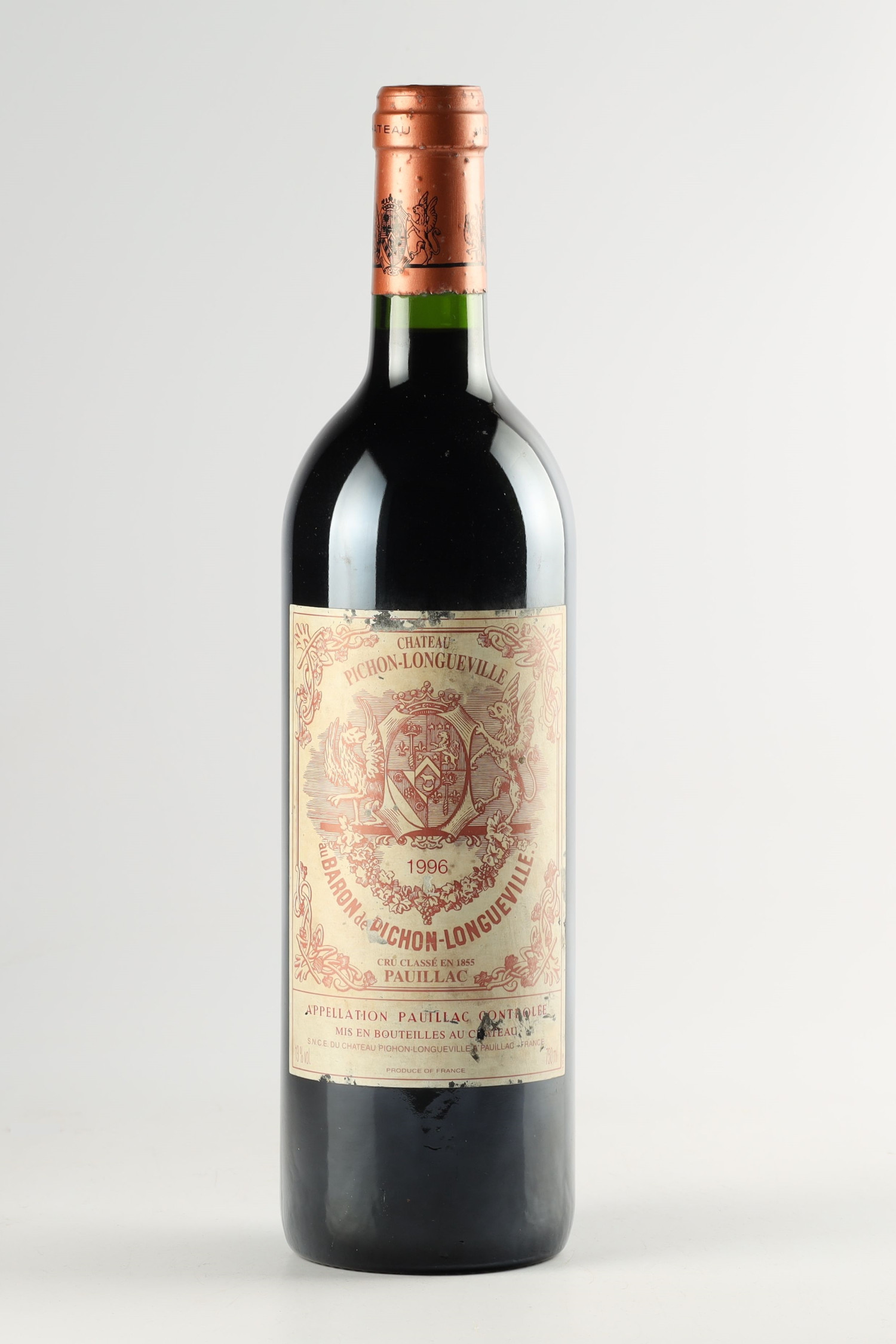 Château Pichon Longueville Baron 1996, Pauillac
