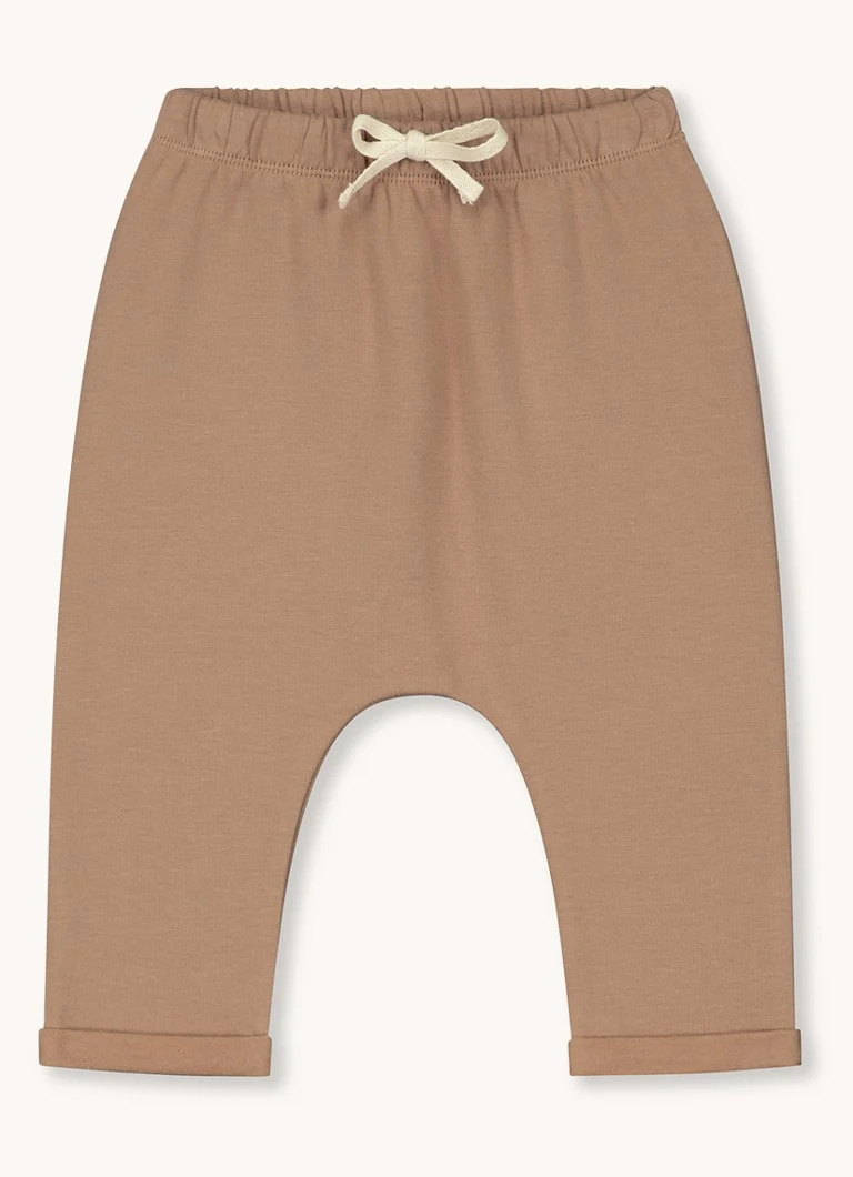 Gray Label Tapered fit jogging trousers made of organic cotton