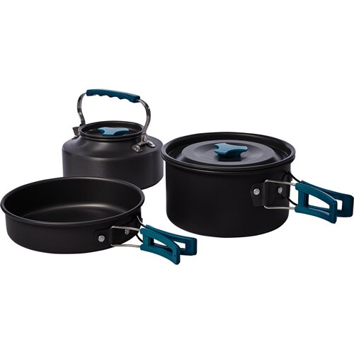 KOCHGESCHIRR COOKING SET ANODIZED