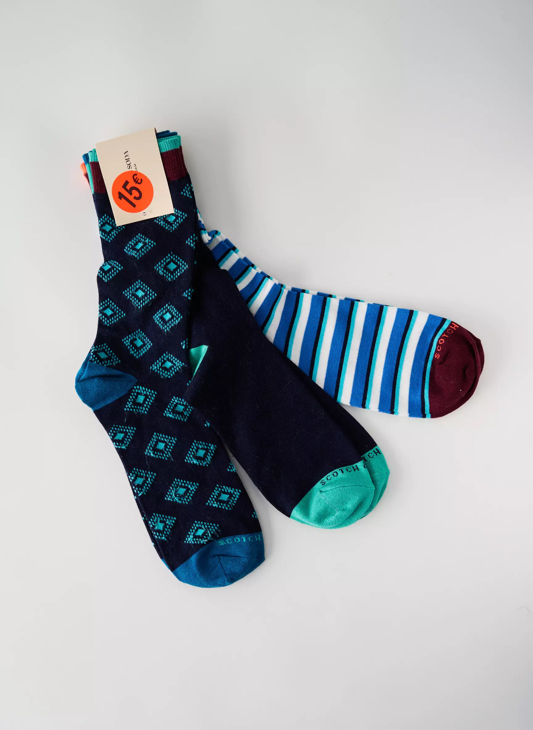 Scotch Soda Chaussette Homme couleur bleu