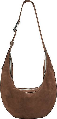 Marc O'Polo Crossbody Bag aus softem Veloursleder