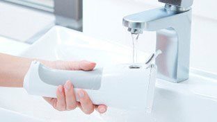 Panasonic Munddusche EW1513, Aufsätze: 2 St., kabellose Munddusche mit orthodontischer Düse