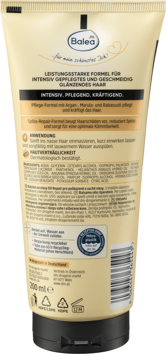 Spülung Oil Repair Intensiv, 200 ml