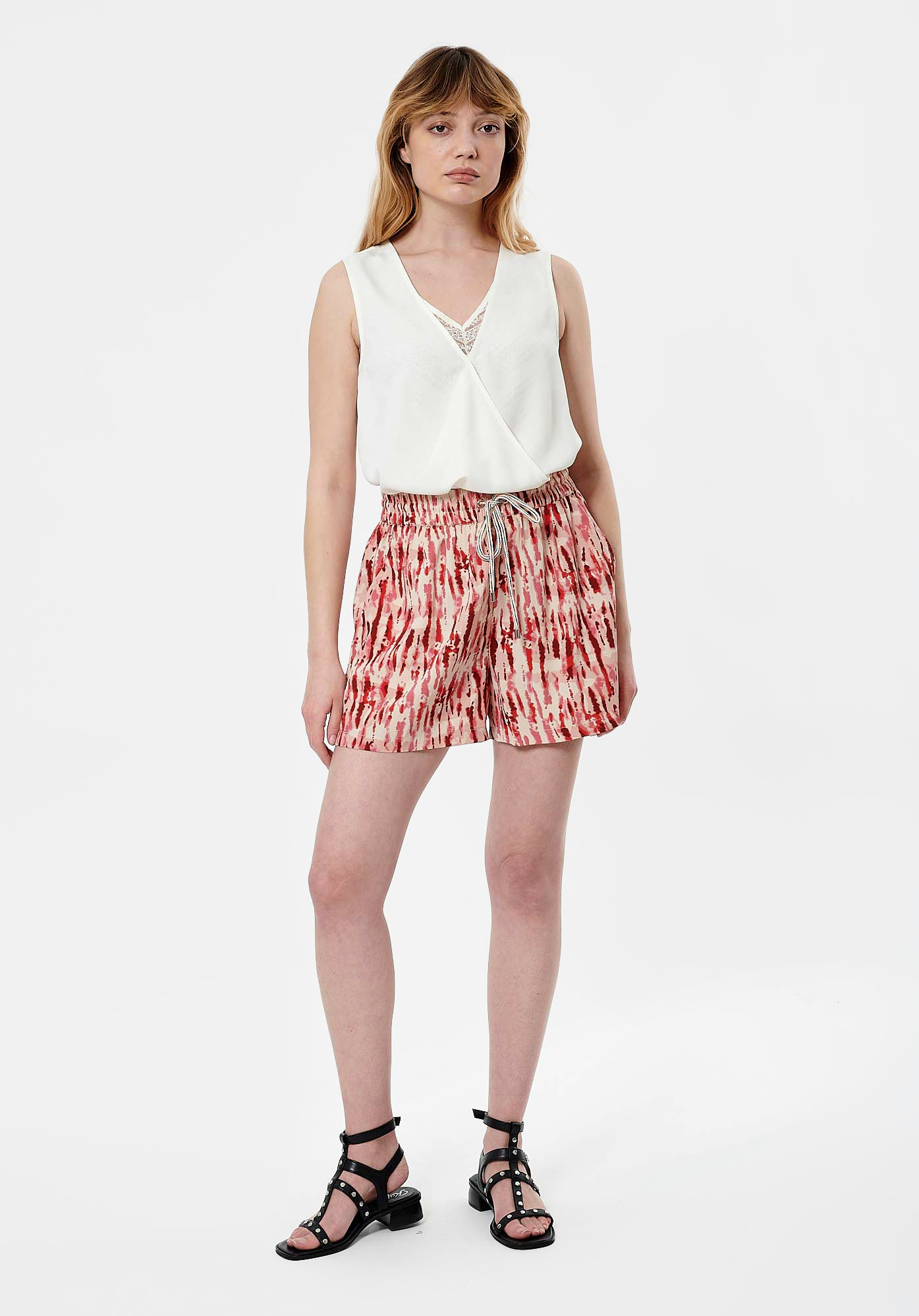 AARON  Short rose Femme