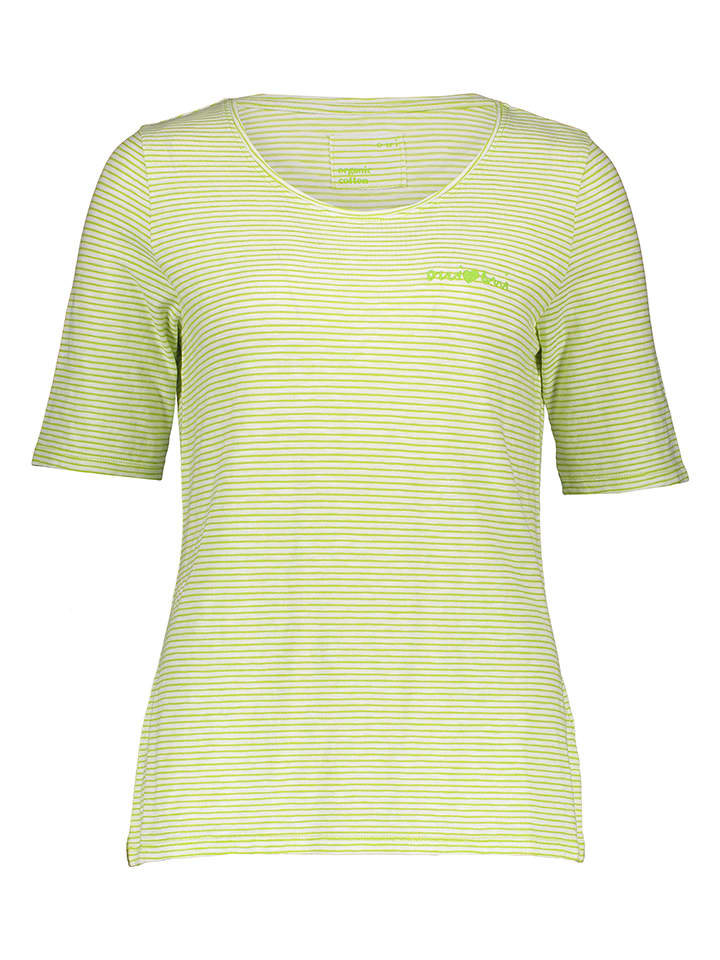 Oui Shirt in Hellgrün günstig kaufen