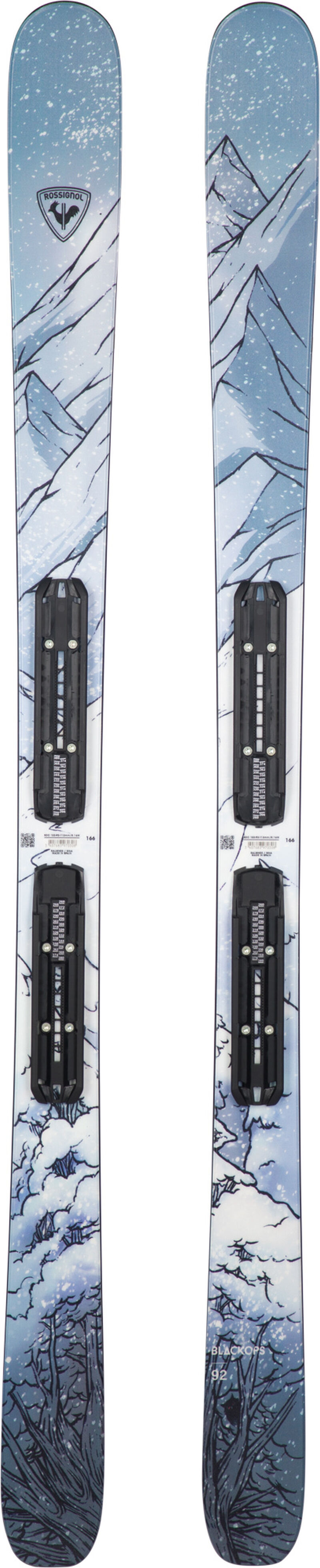 HERREN FREERIDE SKIER BLACKOPS 92 XPRESS