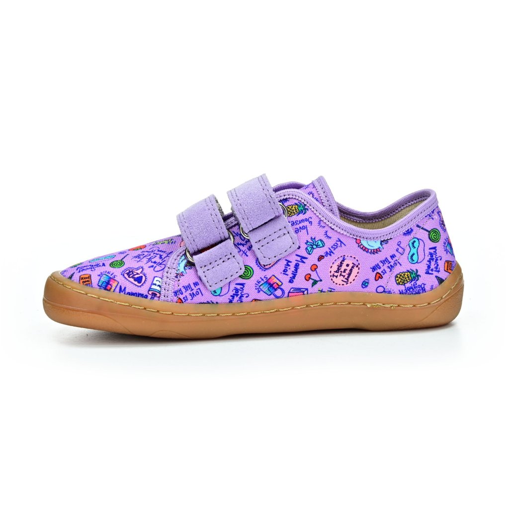 Froddo G1700379-7 Lila Canvas Barfußschuhe
