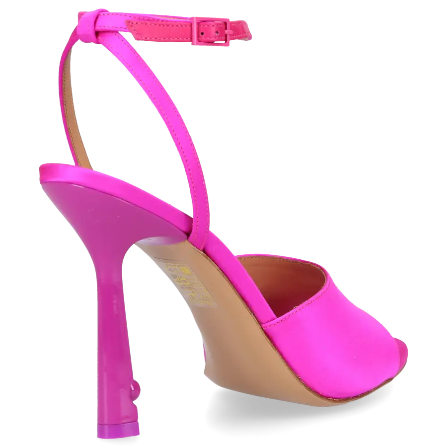 Off-White - Sandalen LOLLIPOP Satin - pink