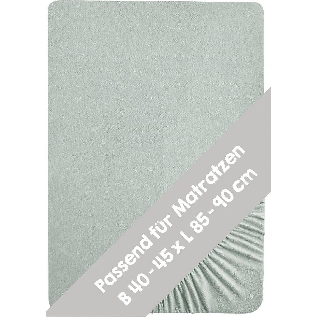 Spannbettlaken Jersey, 45x90 cm und 40x90 cm