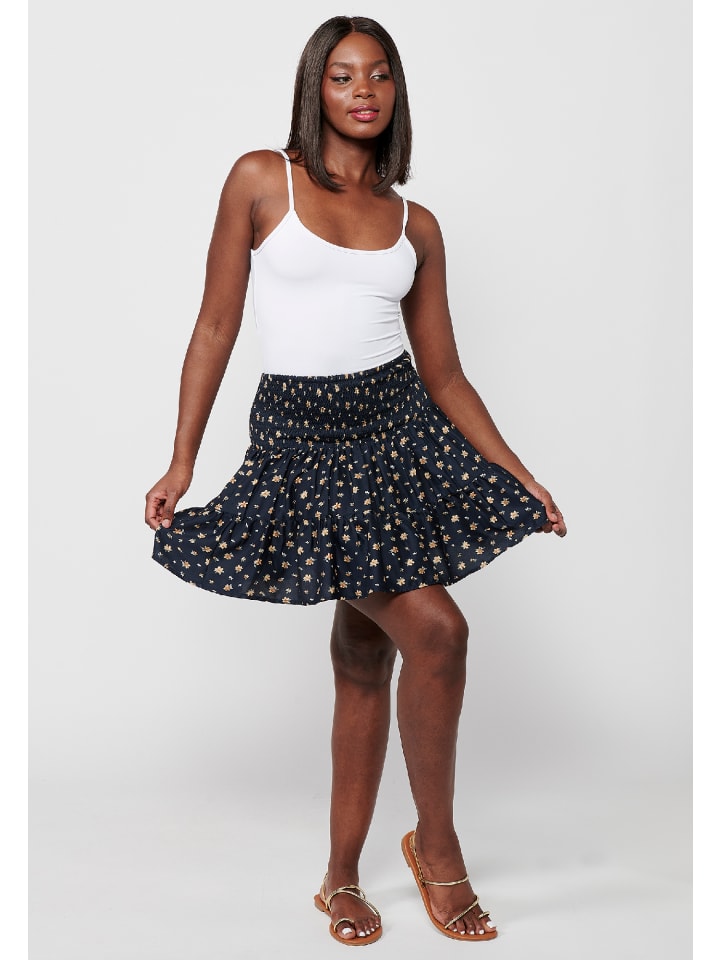 KOROSHI KURZER SKIRT in blau günstig kaufen
