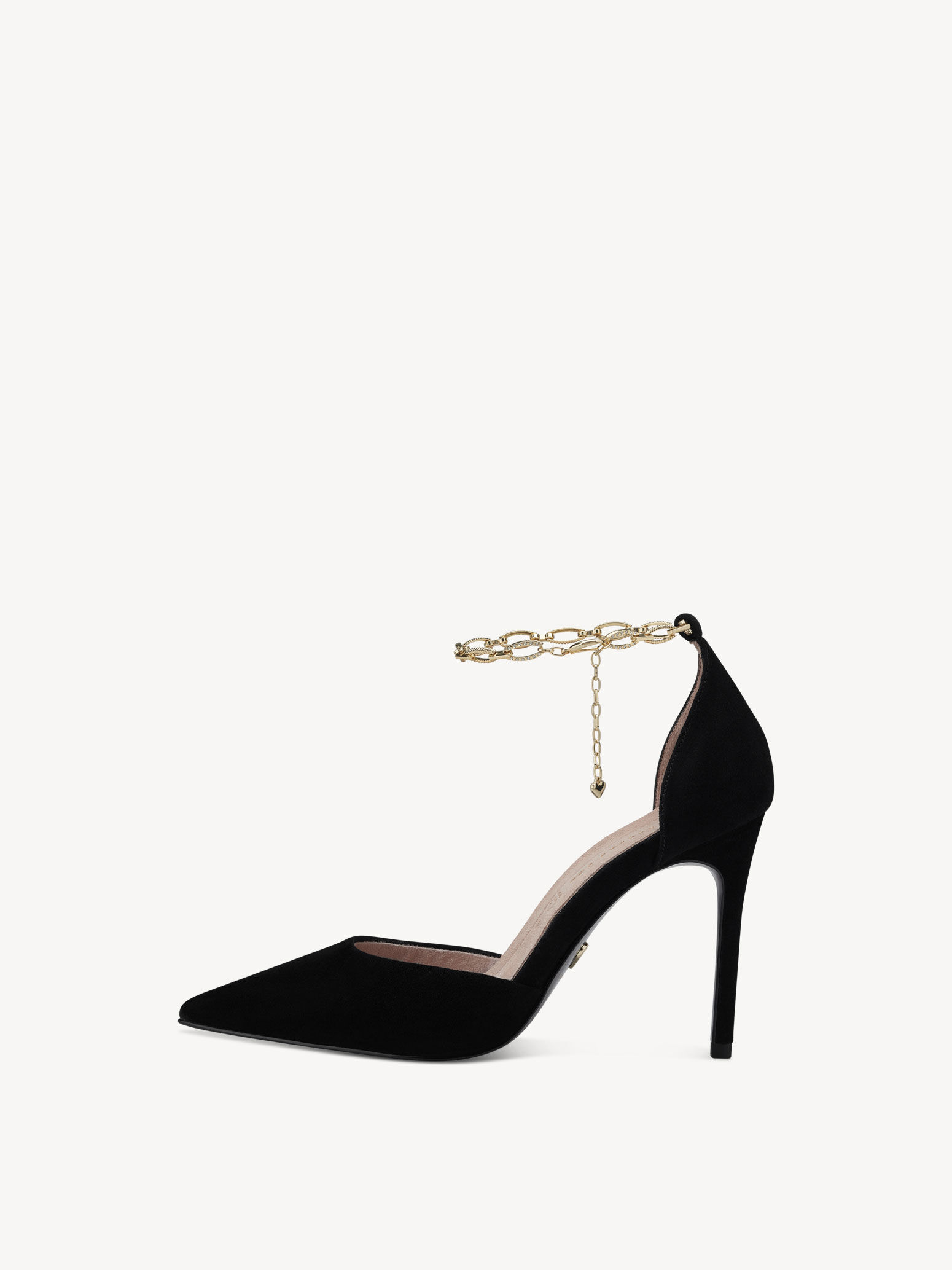 Escarpin en cuir - noir