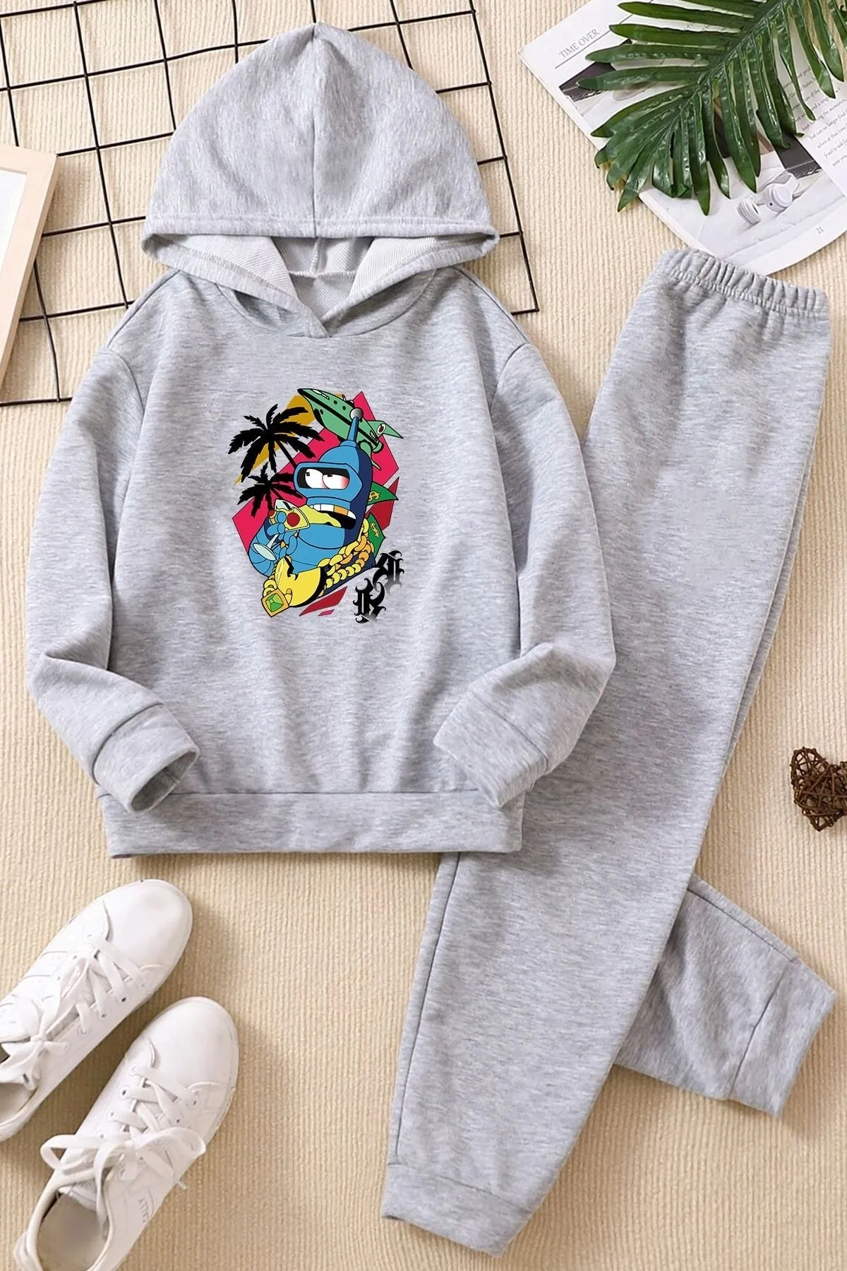 uyguntarz  Bananen-Trainingsanzug-Set für Kinder
