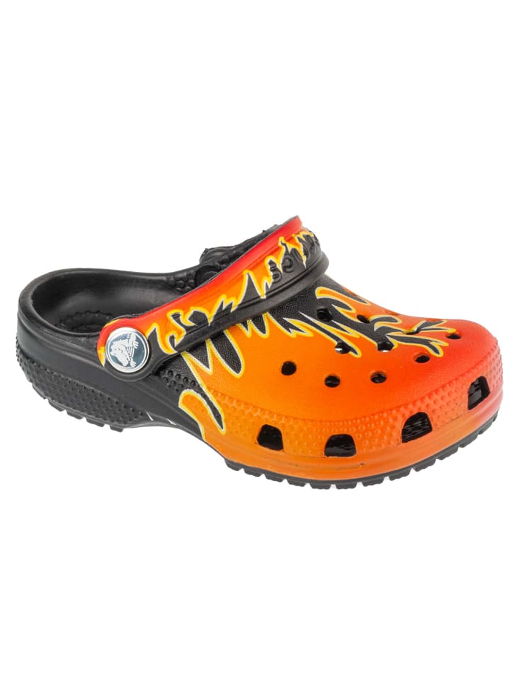 Crocs Crocs Classic Flame Clogs Kids T in Schwarz günstig kaufen
