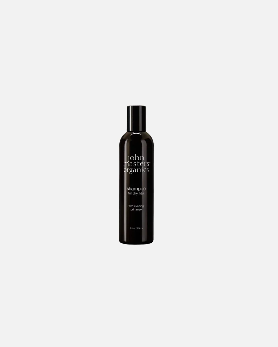 John Masters Organics intensyviai drėkinamasis šampūnas su nakvišų aliejumi