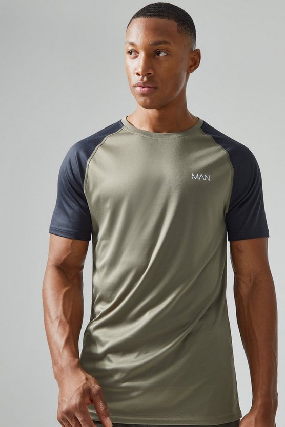 Man Active Gym Raglan T-Shirt