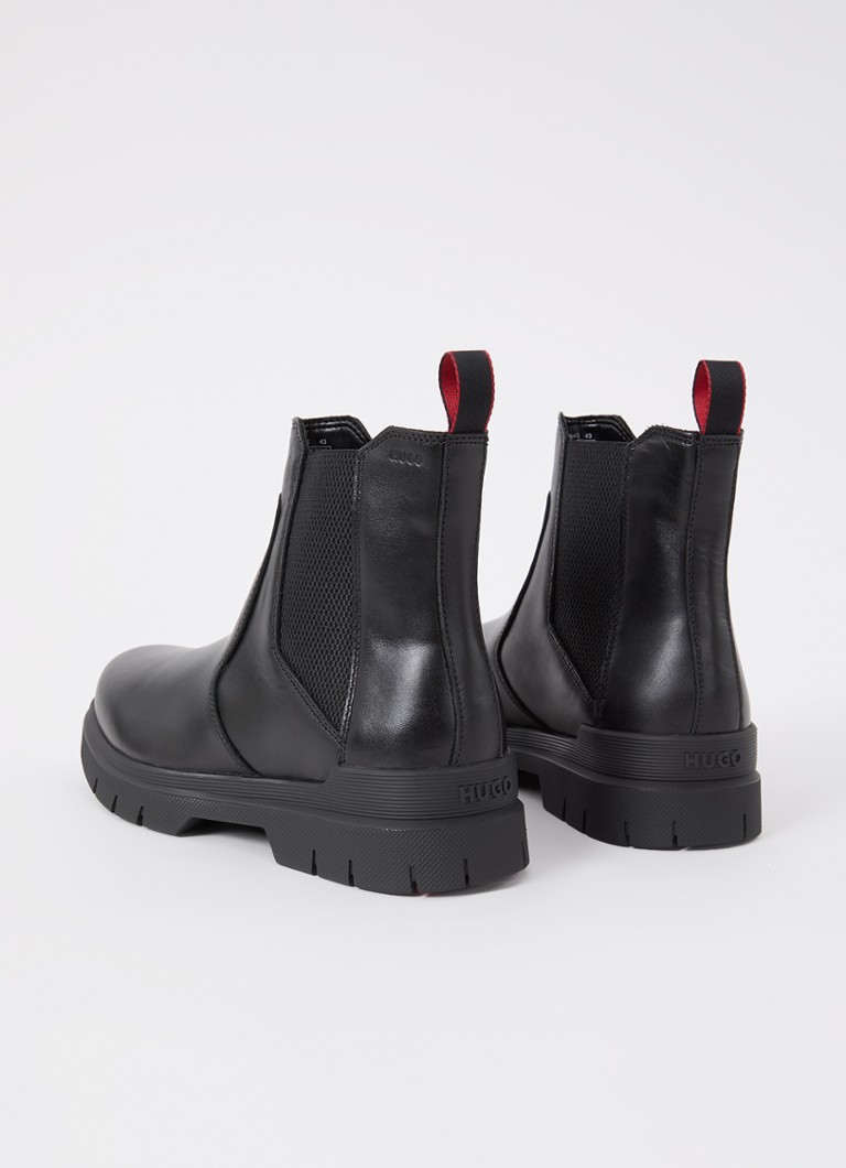 HUGO BOSS  Ryan chelsea boot van leer