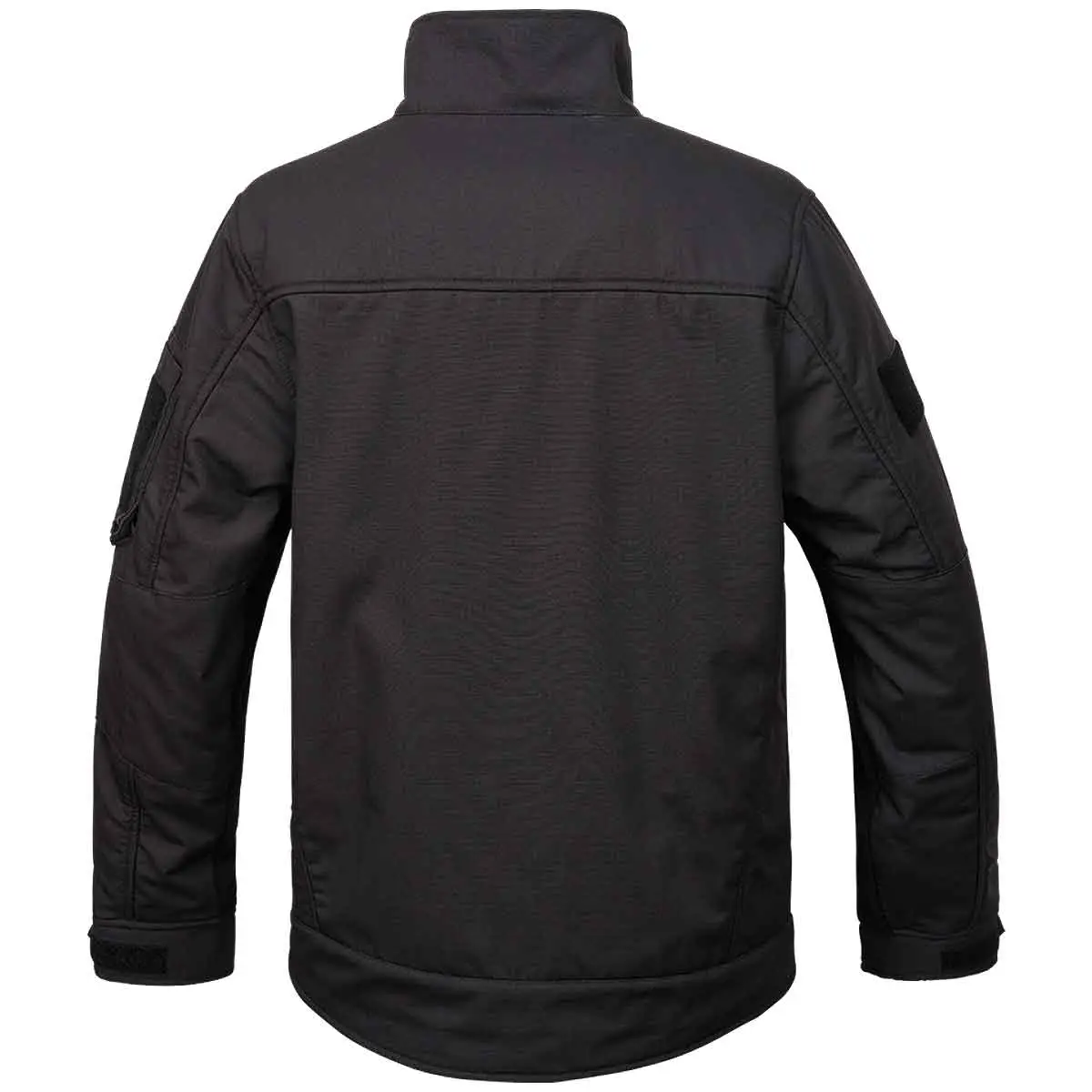 Fleecejacke Ripstop schwarz