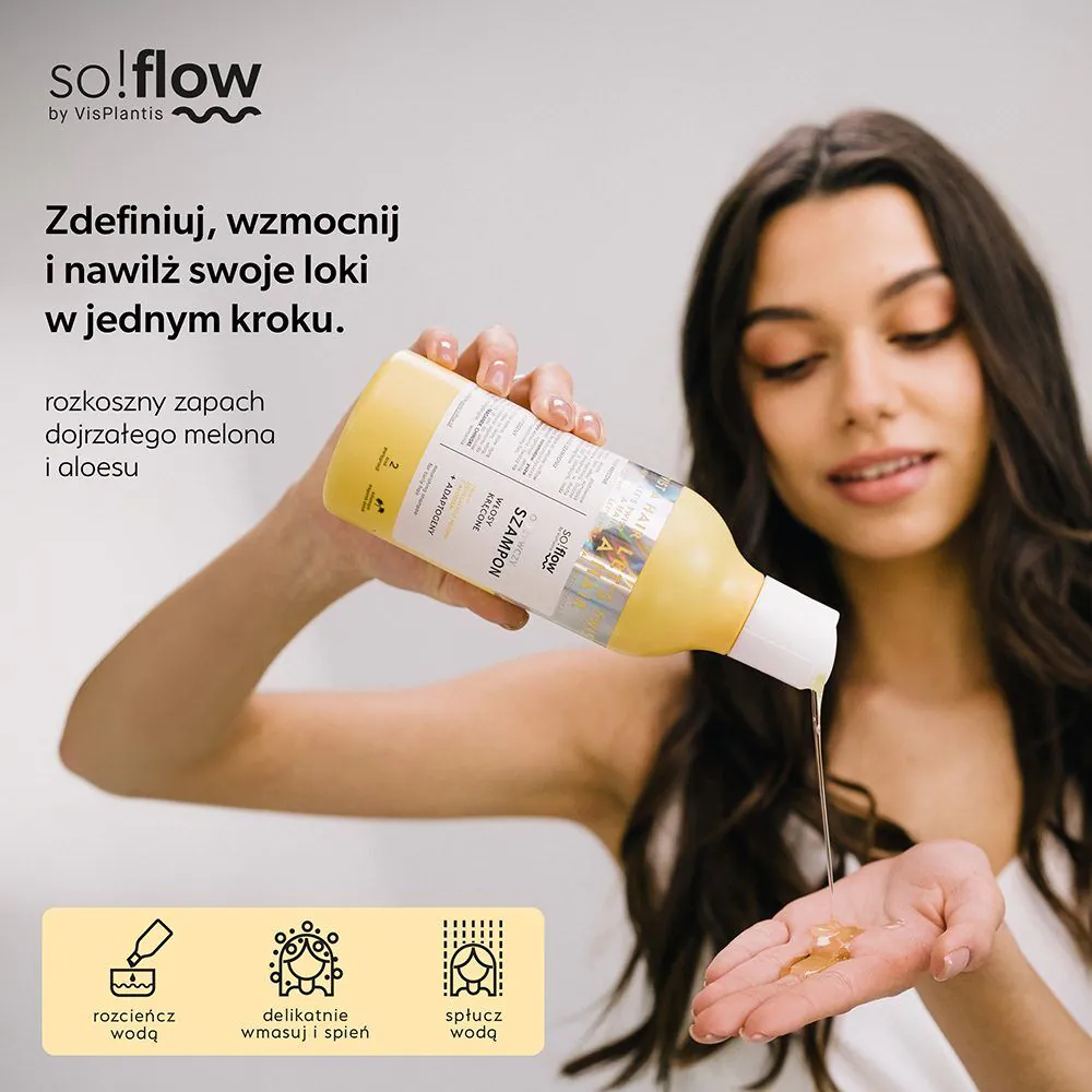 So!Flow Θρεπτικό Σαμπουάν για Σγουρά Μαλλιά