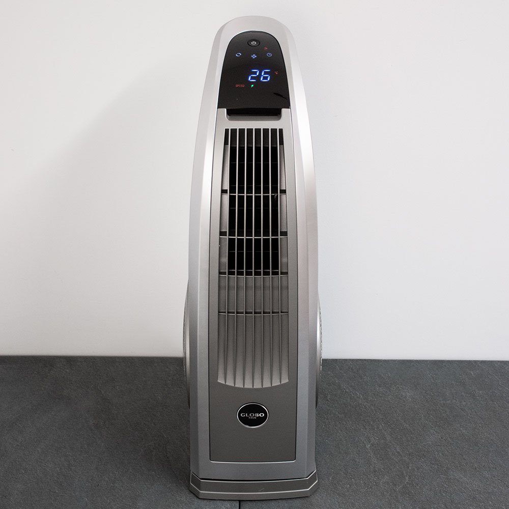 etc-shop Turmventilator, Stand Ventilator Säule Tower 120 W Fernbedienung 4 Stufen Lüfter