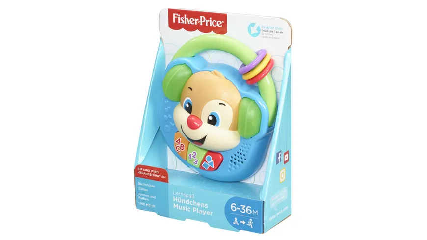Fisher-Price Lernspaß Hündchens Musik-Player