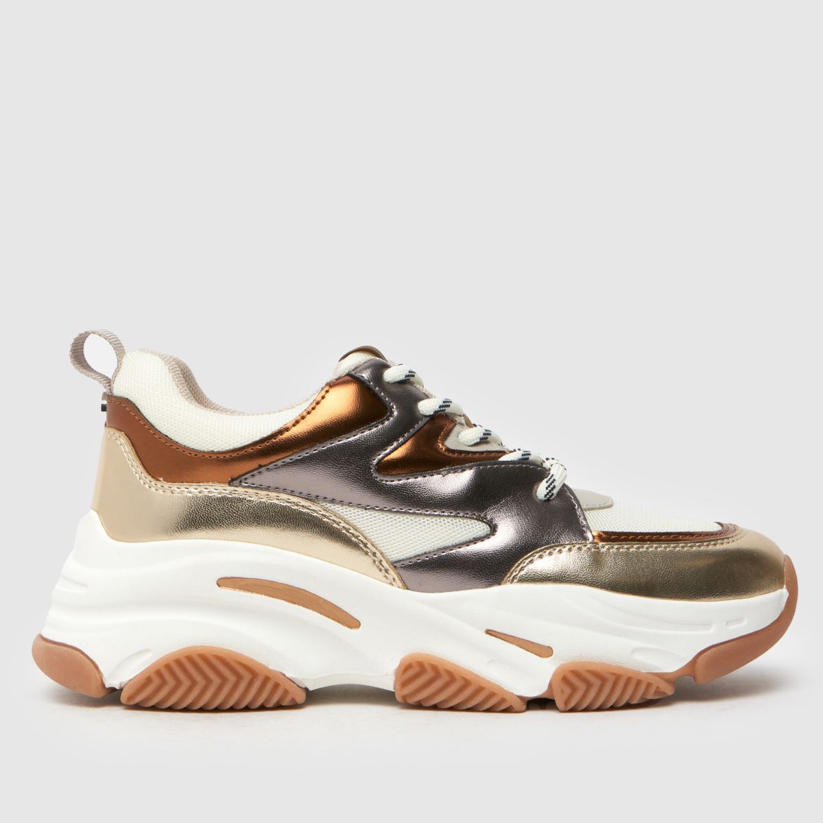 Steve Madden pewter progressive dekliški športni copati za otroke