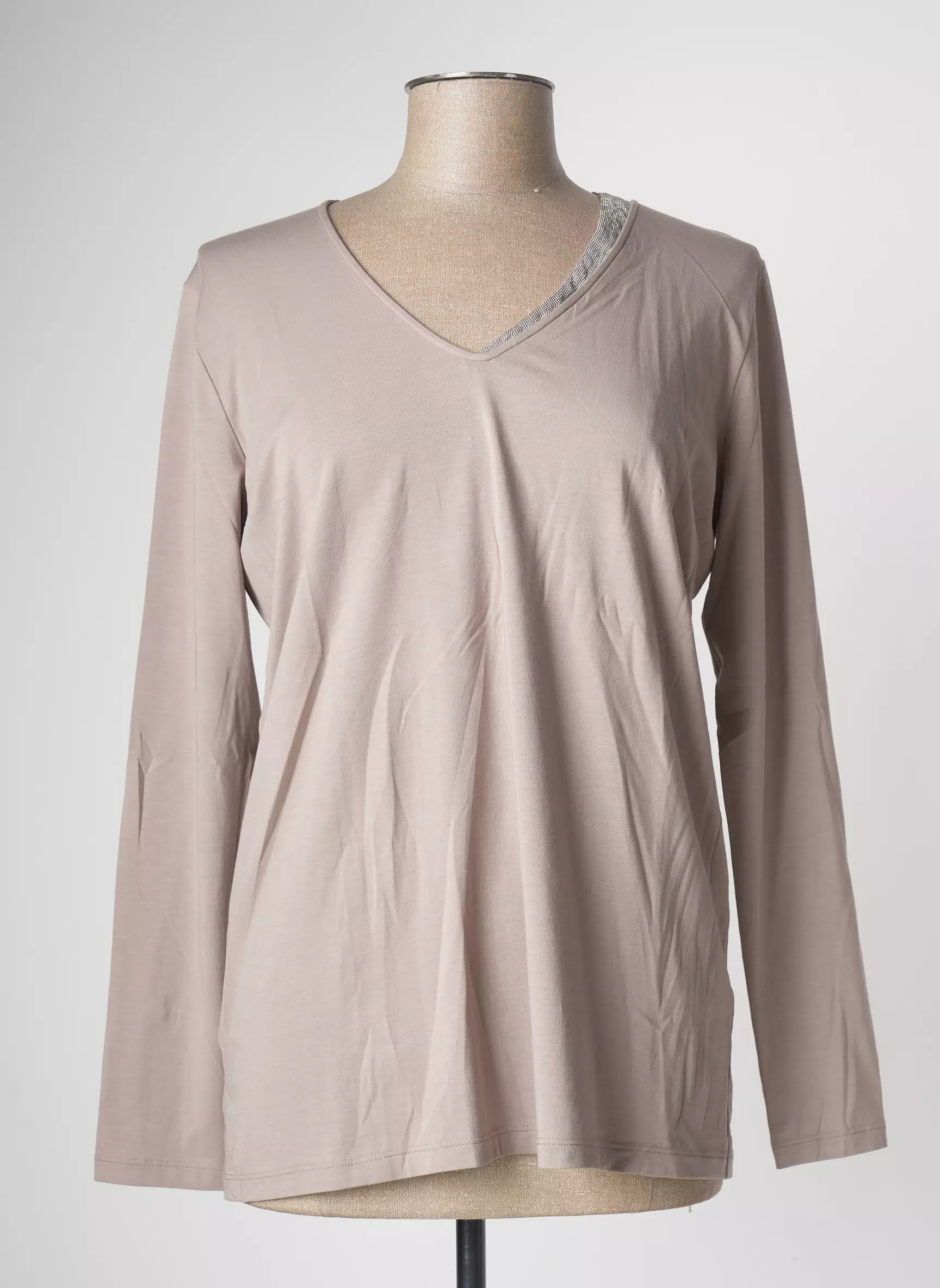Fabiana Filippi Tshirts Femme couleur beige