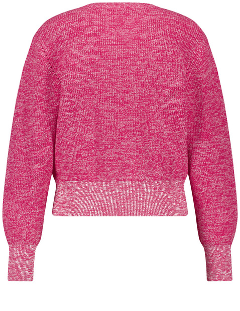 Pullover aus Baumwoll-Rippstrick