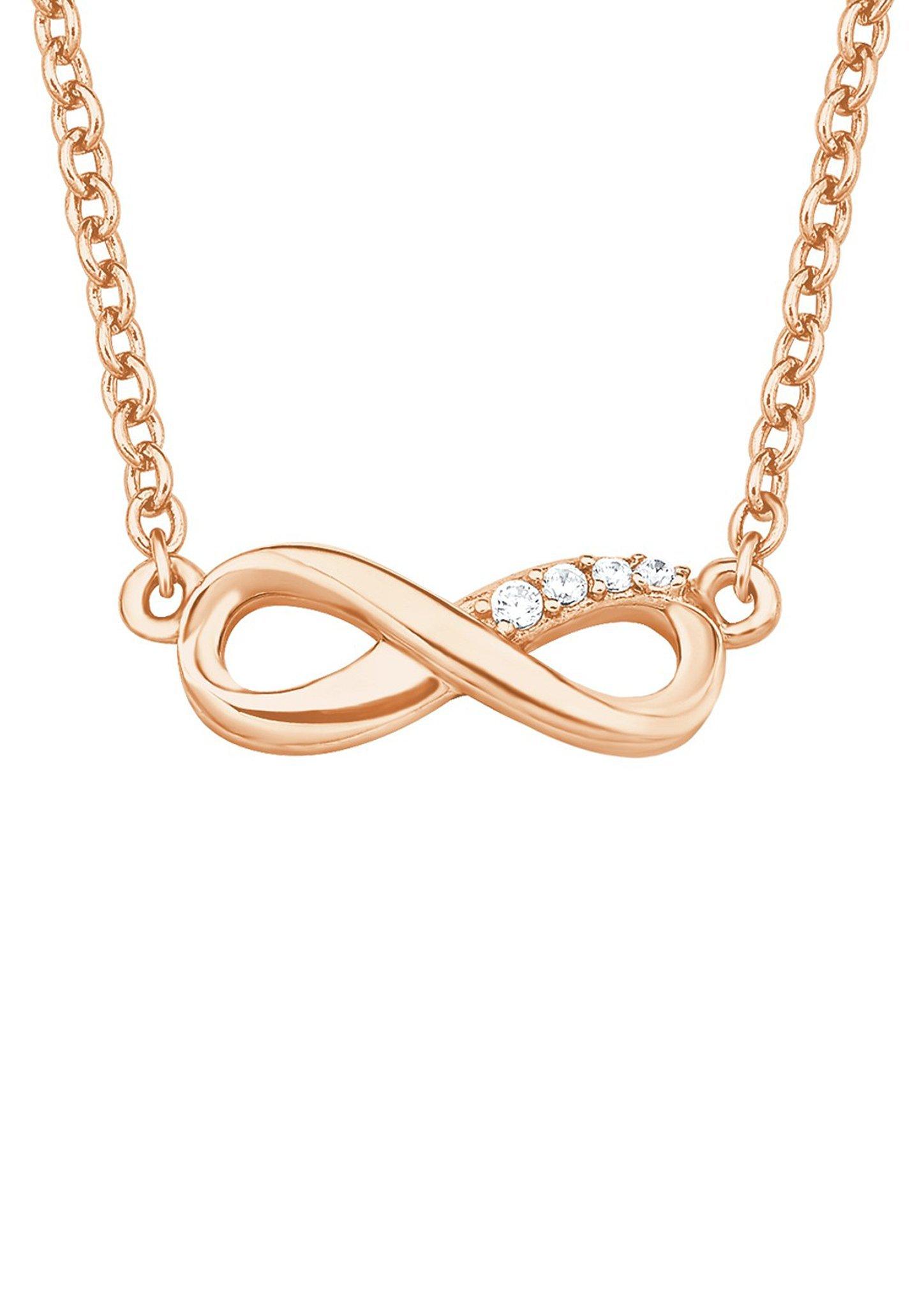 Vergoldete Halskette Infinity mit Zirkonia  272.710.6411.1099-05E0