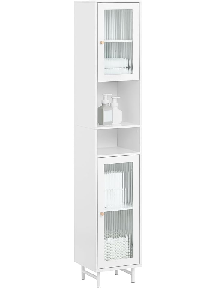 SoBuy Hochschrank in Weiß - (B)30 x (H)171 x (T)30cm günstig kaufen onesize