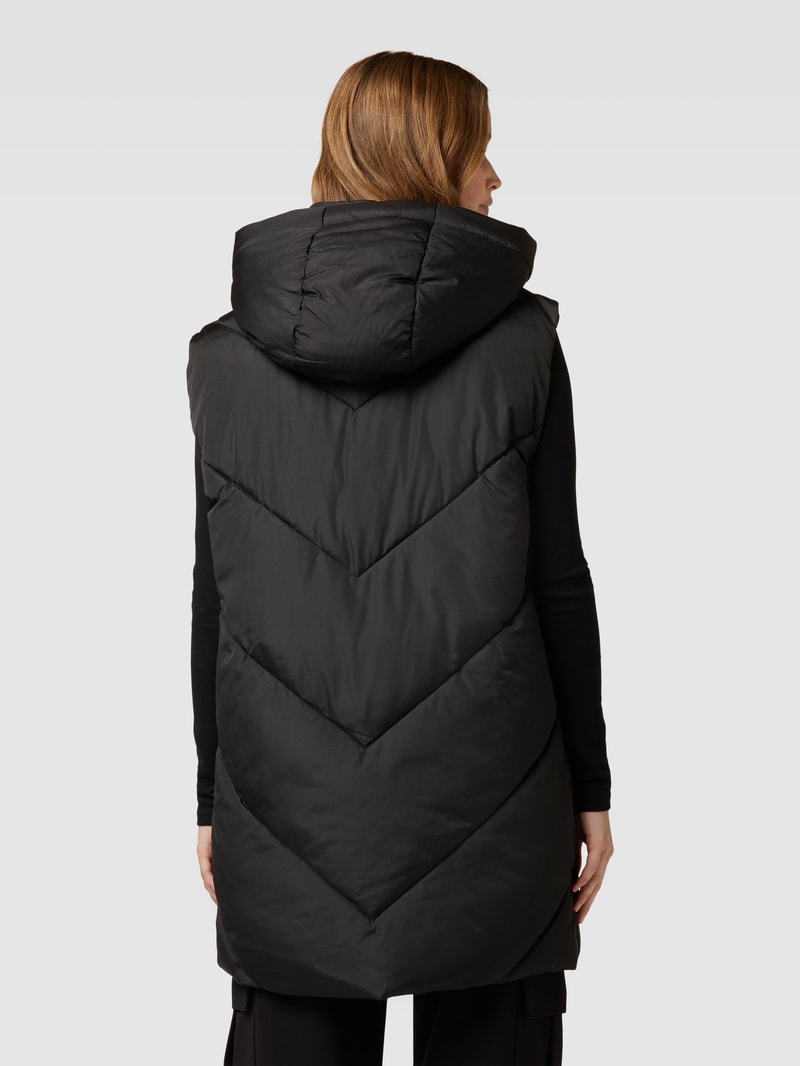 Steppweste in ärmellosem Design Modell 'BEVERLY' in schwarz