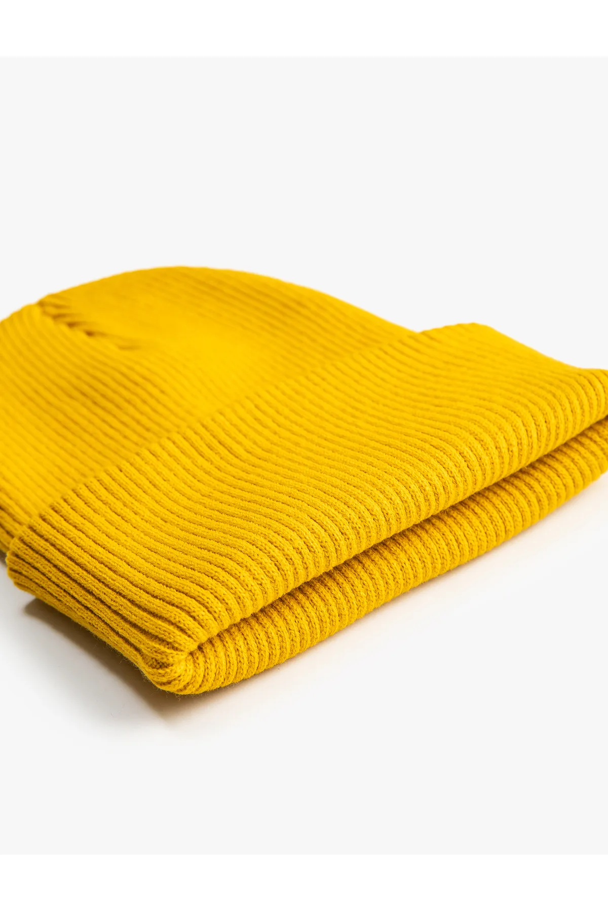 Koton  Elastische gestrickte Basic-Baskenmütze