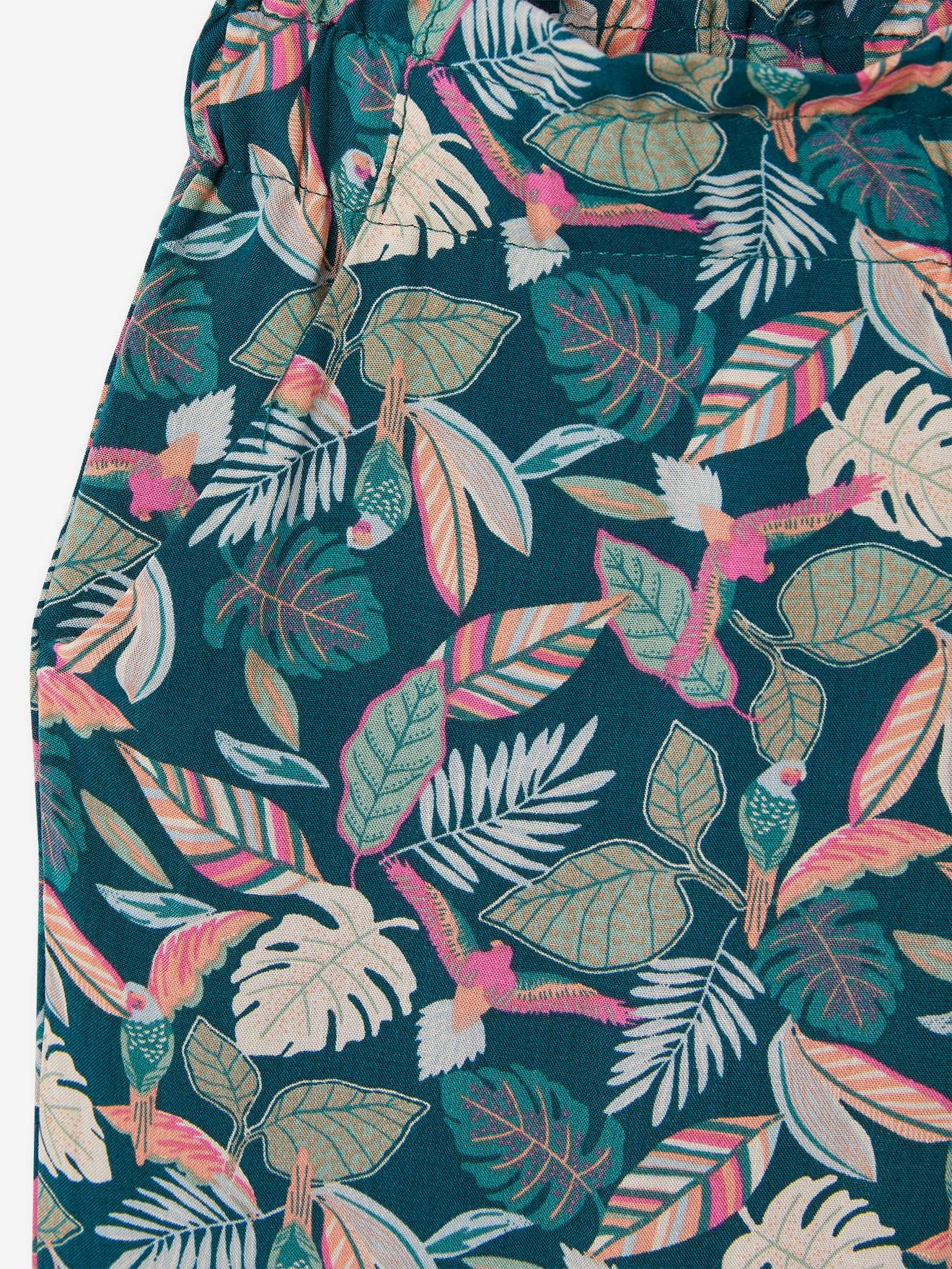 Vertbaudet Mädchen-Set: T-Shirt & Hose - wollweiß