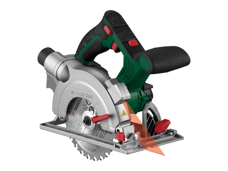 Serra circular sem fio PARKSIDE® PHKSA 20 Li B3, 20 V