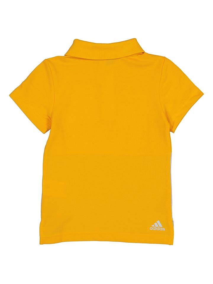 adidas Poloshirt in Gelb/ Hellgrau günstig kaufen
