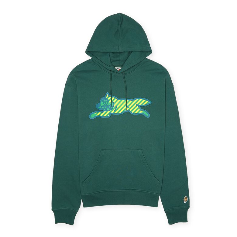 ICECREAM Running Dog Hoodie green