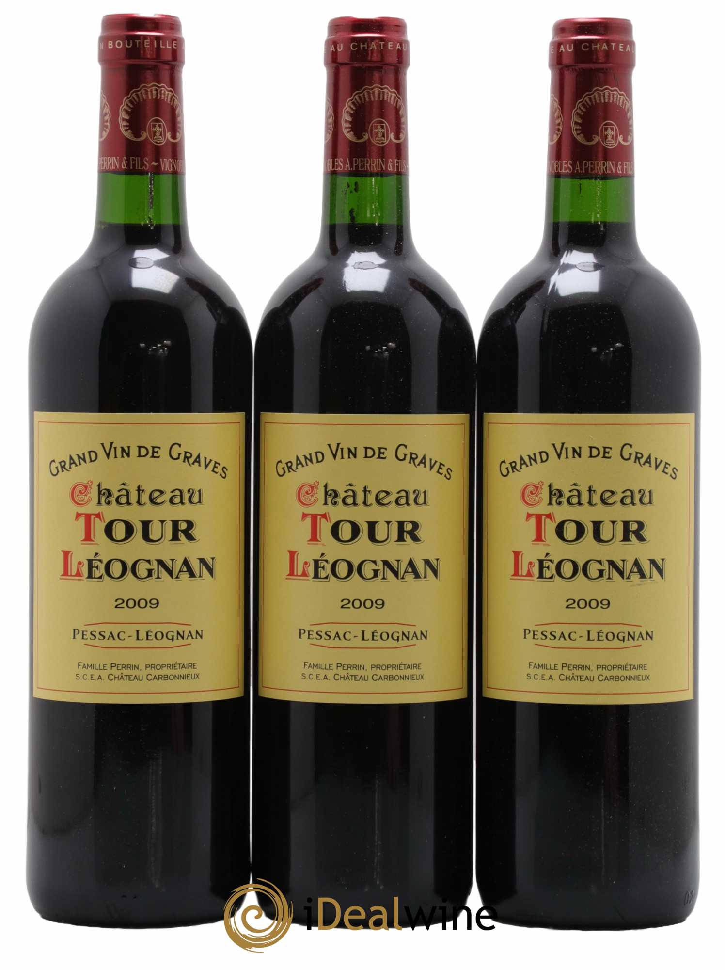 Château Tour Léognan  2009 - Lot de 6 Bouteilles